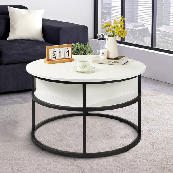 Latitude Run® Ulisses Lift Top Round Coffee Table & Reviews Wayfair